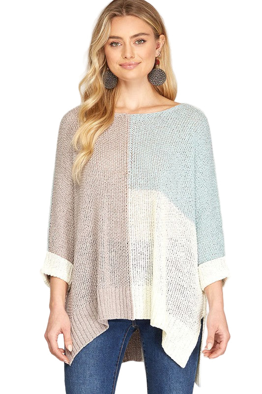 Pull Femme Coloré Décontracté en Mélange de Fibres Douces 0