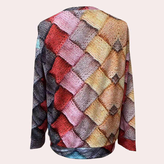 Pull Femme Coloré et Tendance 1