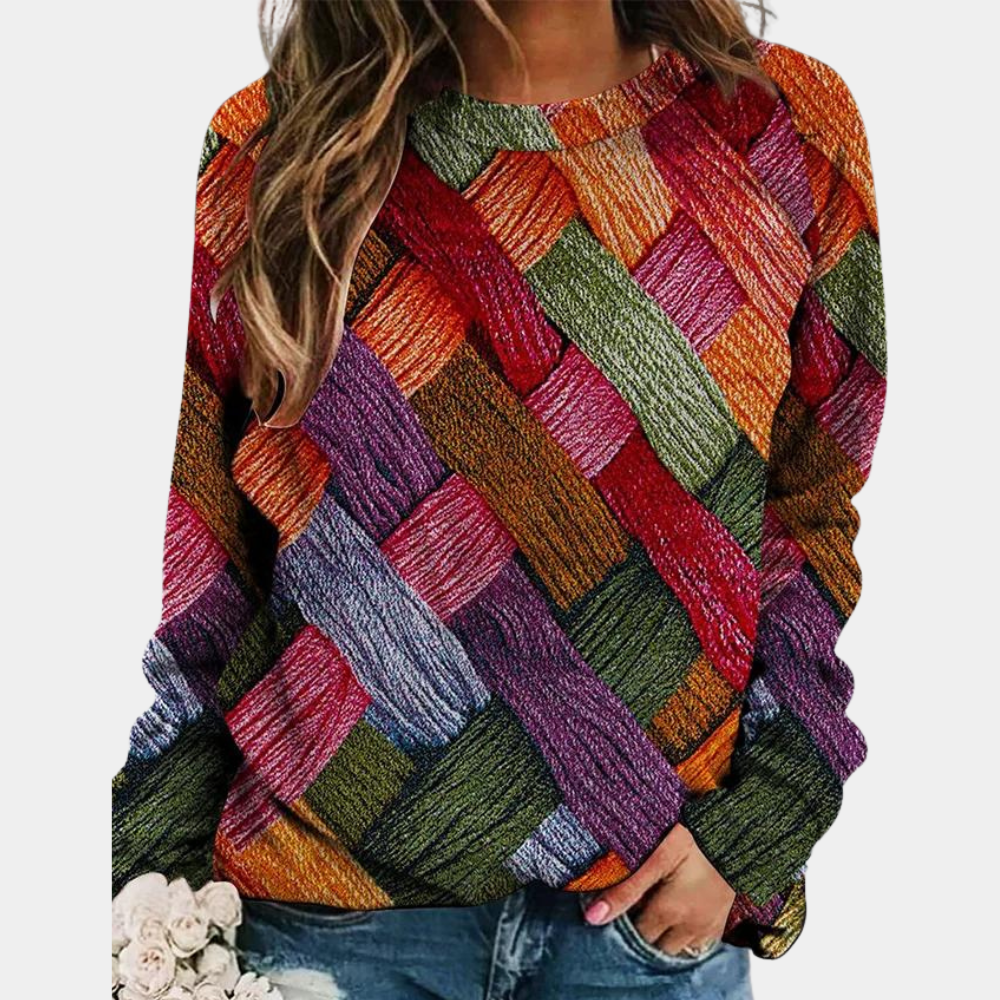 Pull Femme Coloré et Tendance 4