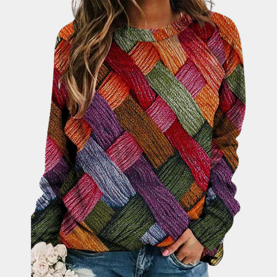 Pull Femme Coloré et Tendance 4