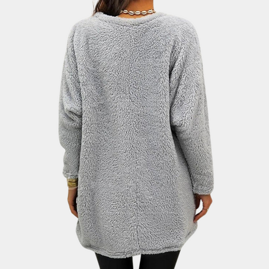 Pull Femme Confortable en Polyester Moderne pour Hiver 1