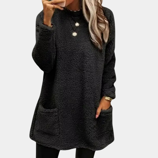 Pull Femme Confortable en Polyester Moderne pour Hiver 6