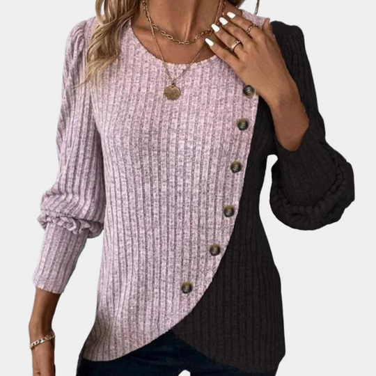Pull Femme Élégant en Tricot 2