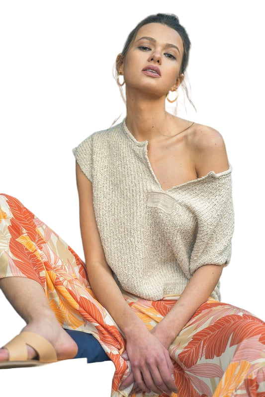 Pull Femme Sans Manches en Laine Modernes et Confortable 0