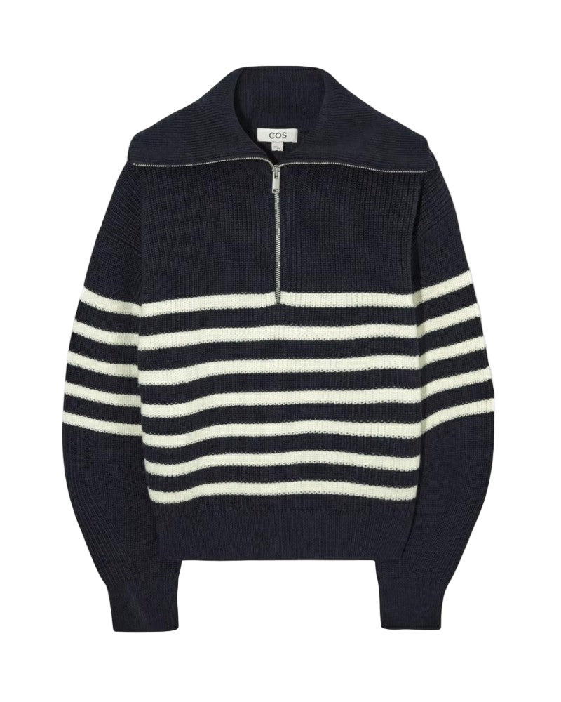Pull Femme à Col Zippé Tricoté 0