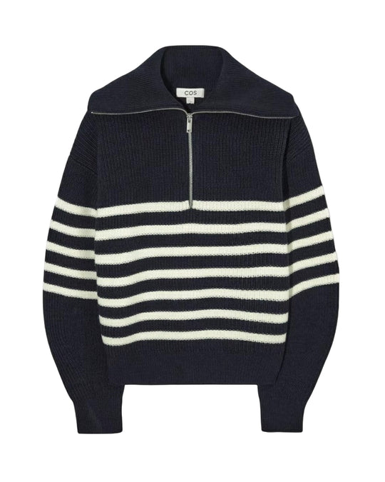 Pull Femme à Col Zippé Tricoté 0