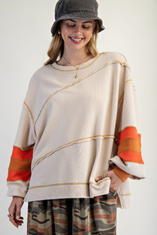 Pull Femme en Coton Mélangé Brodé 3