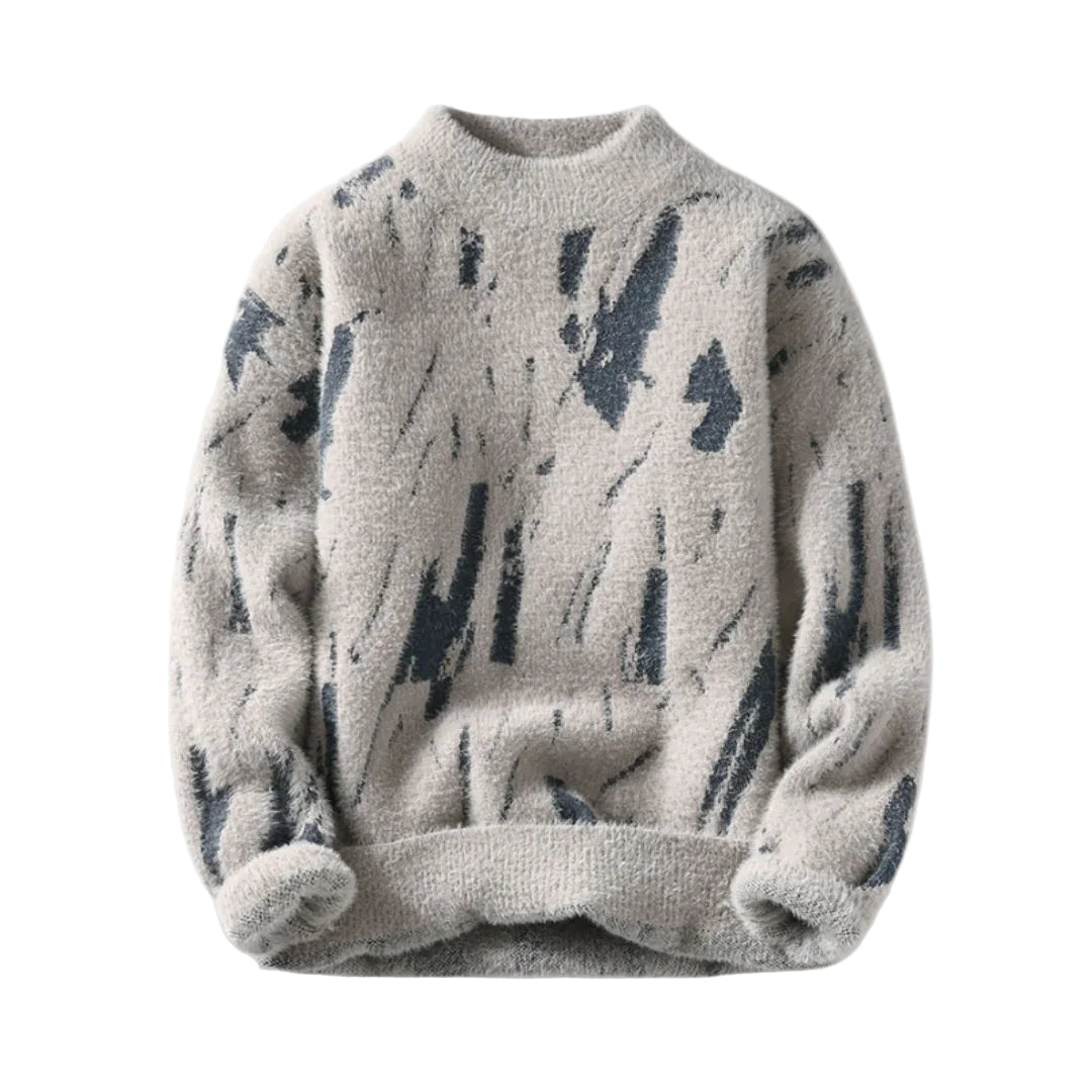 Pull Homme Décontracté Motif Vache Original 0