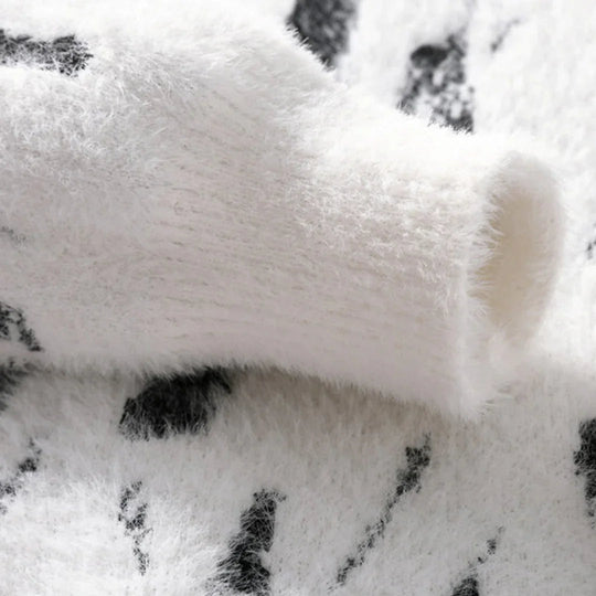 Pull Homme Décontracté Motif Vache Original 8