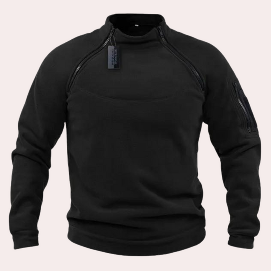 Pull Homme Hiver Décontracté en Polyester avec Col Rond et Manches Longues 5