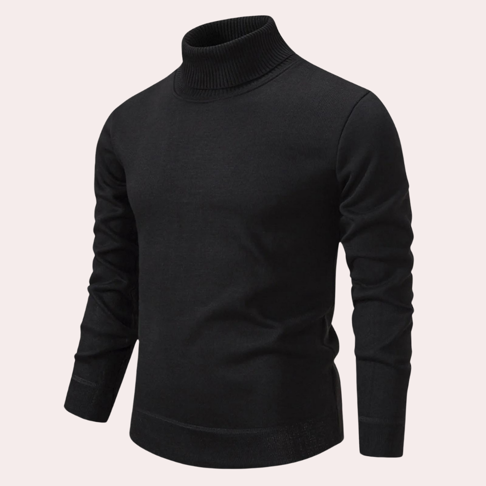 Pull Homme Hiver Décontracté en Tissu Doux 1