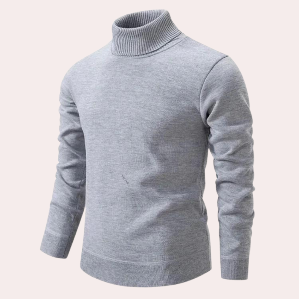 Pull Homme Hiver Décontracté en Tissu Doux 2