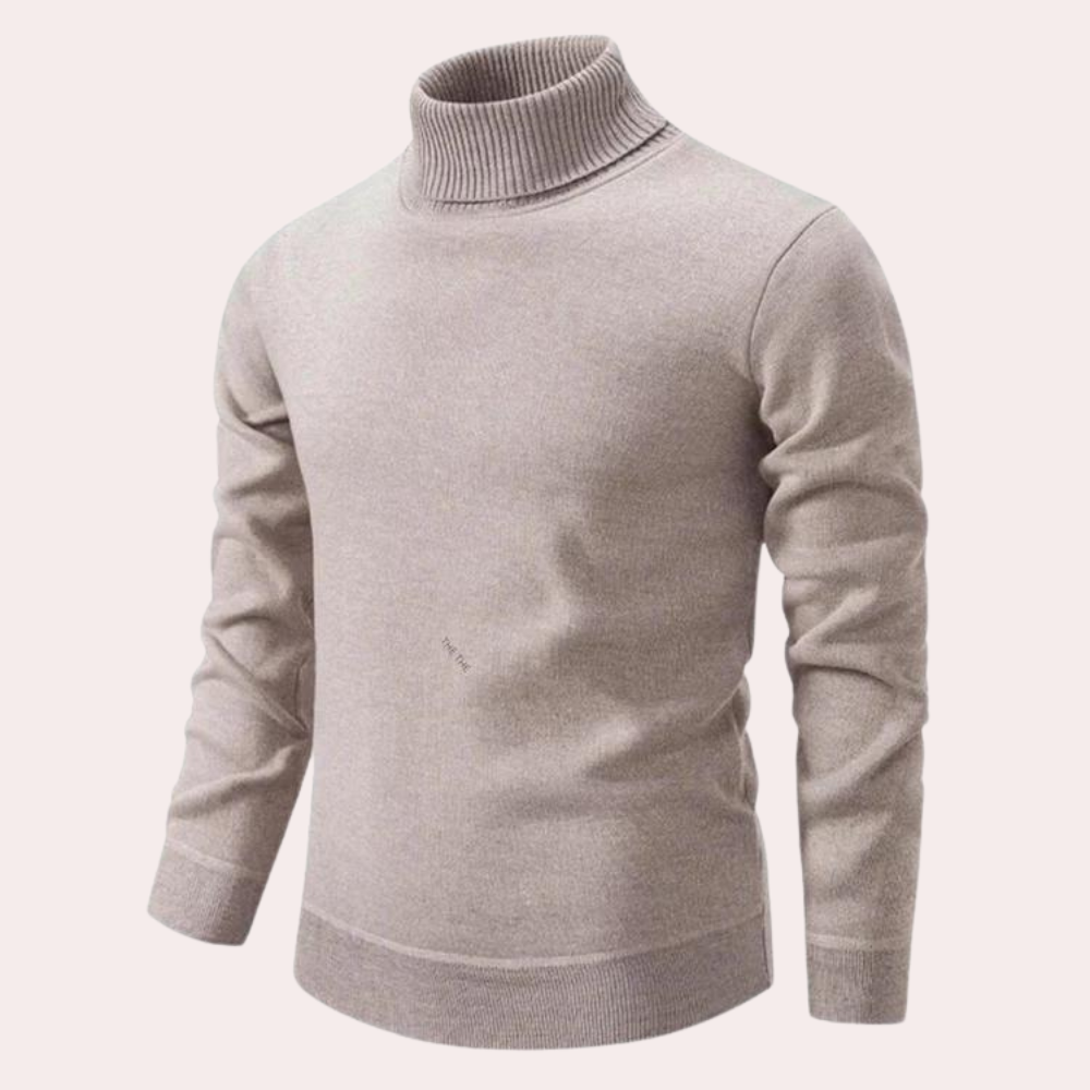 Pull Homme Hiver Décontracté en Tissu Doux 3