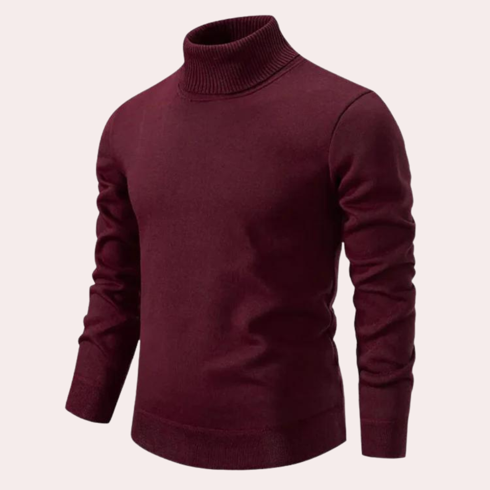 Pull Homme Hiver Décontracté en Tissu Doux 4