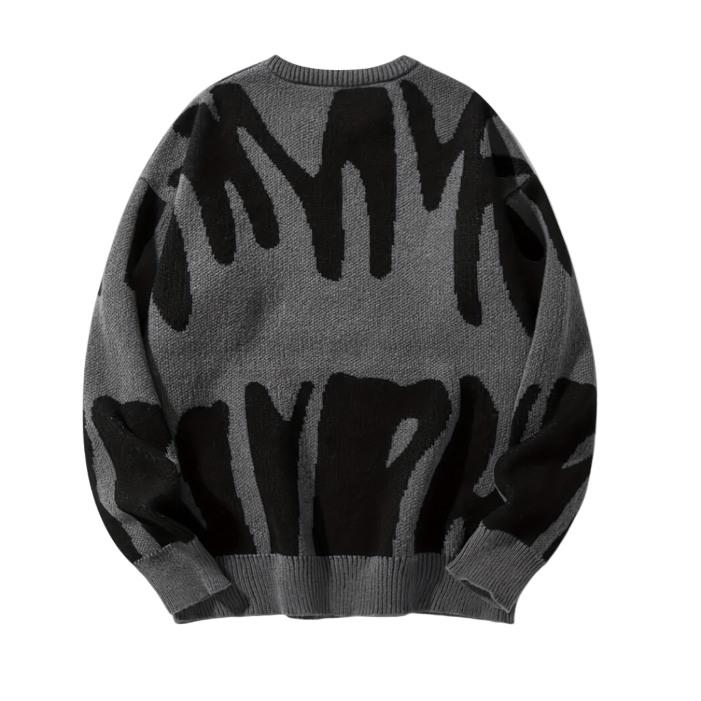 Pull Homme Hiver Tricot Décontracté en Polyester 0
