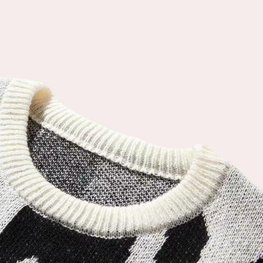 Pull Homme Hiver Tricot Décontracté en Polyester 4