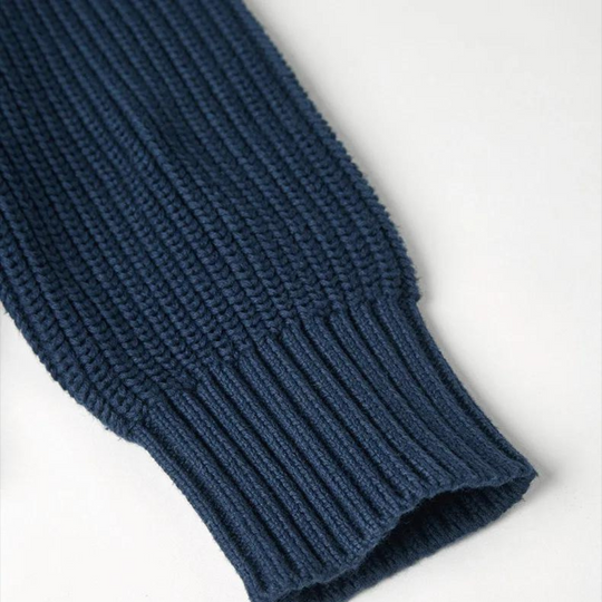 Pull Homme Hiver à Zip avec Texture Côtelée et Rayures Surélevées 7