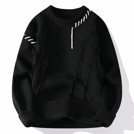 Pull Homme Patchwork Automnal 8