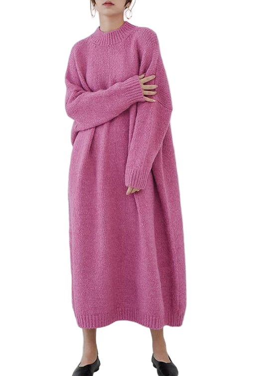 Pull Long Femme Col Rond Confortable 0