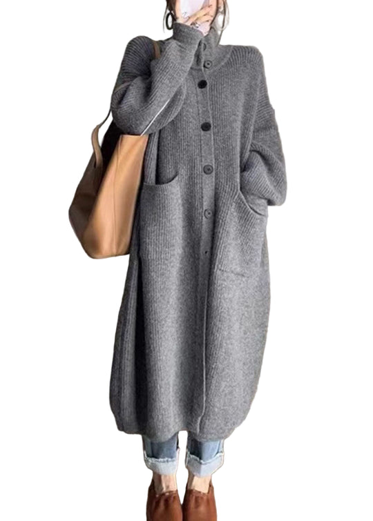 Pull Long à Col Roulé pour Femme 0