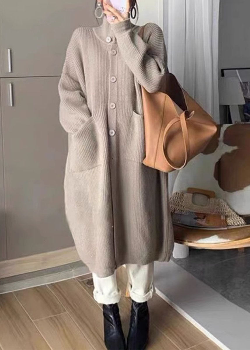 Pull Long à Col Roulé pour Femme 1