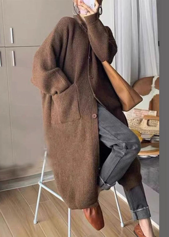 Pull Long à Col Roulé pour Femme 3