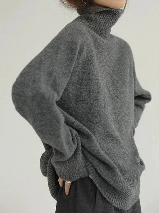 Pull Turtleneck Femme en Mélange de Laine 3