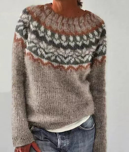 Pull Vintage pour Femmes en Tricot 2