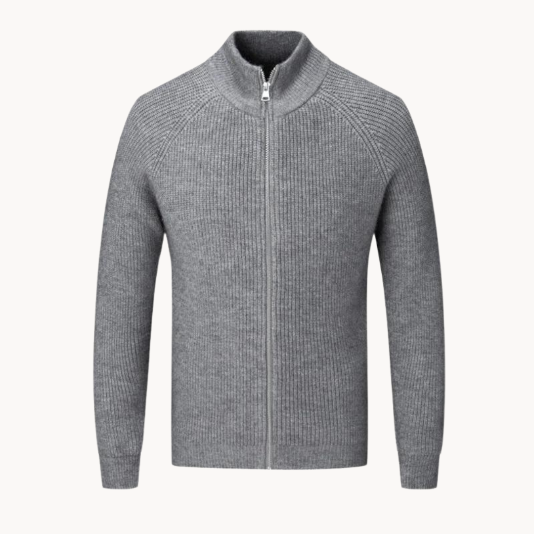 Pull Zippé pour Hommes au Style Classique 1