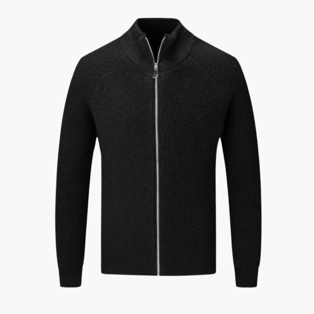 Pull Zippé pour Hommes au Style Classique 2