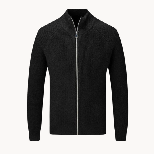Pull Zippé pour Hommes au Style Classique 2
