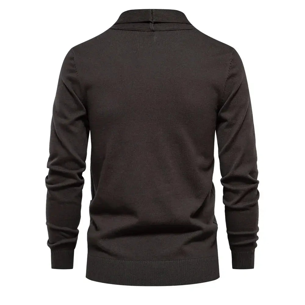 Pull à Col Revers Réversible pour Hommes 2