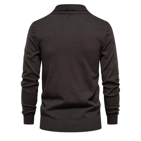 Pull à Col Revers Réversible pour Hommes 2
