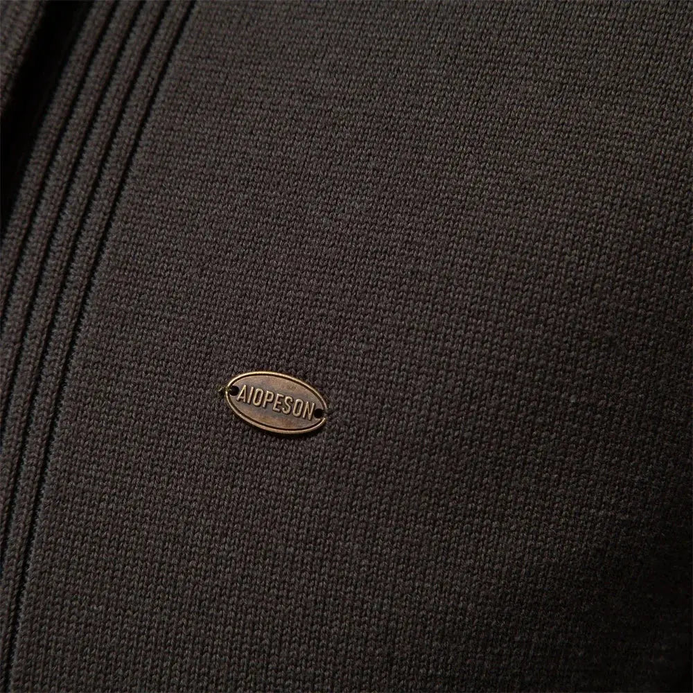 Pull à Col Revers Réversible pour Hommes 4