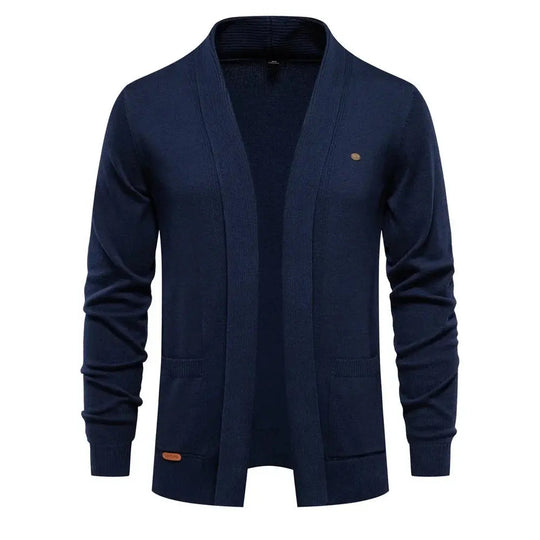 Pull à Col Revers Réversible pour Hommes 7