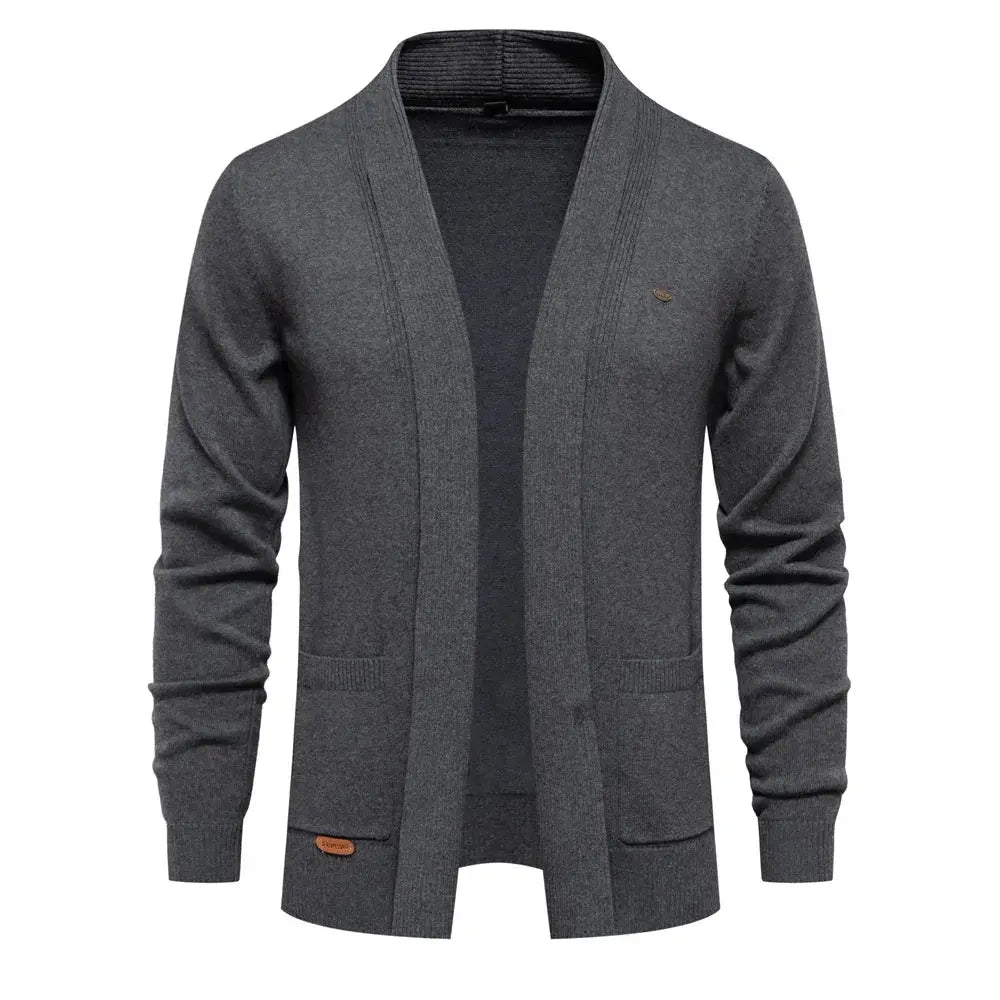 Pull à Col Revers Réversible pour Hommes 8