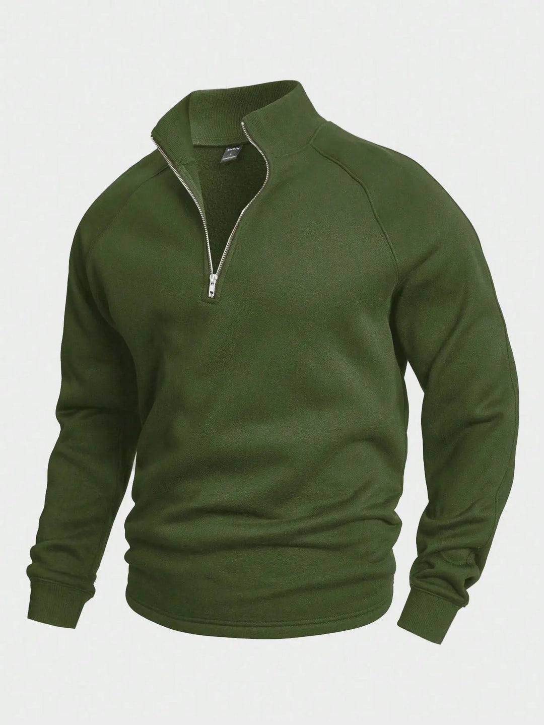 Pull à Col Zippé pour Homme, Style Moderne 6