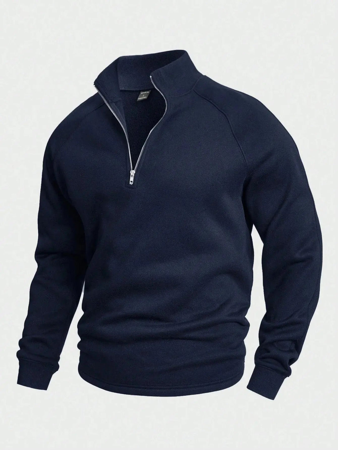 Pull à Col Zippé pour Homme, Style Moderne 8