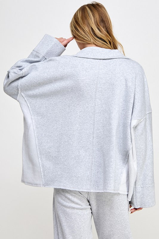 Pull à Manches Dolman pour Femme en Viscose 2