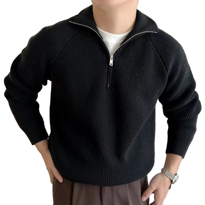 Pull à Manches Longues avec Fermeture Éclair pour Femme 0