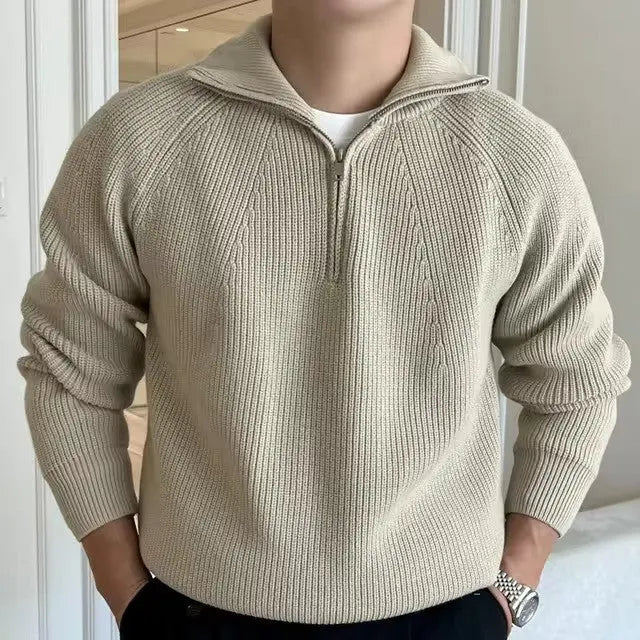 Pull à Manches Longues avec Fermeture Éclair pour Femme 2