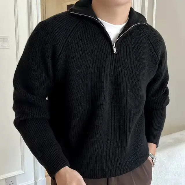 Pull à Manches Longues avec Fermeture Éclair pour Femme 4