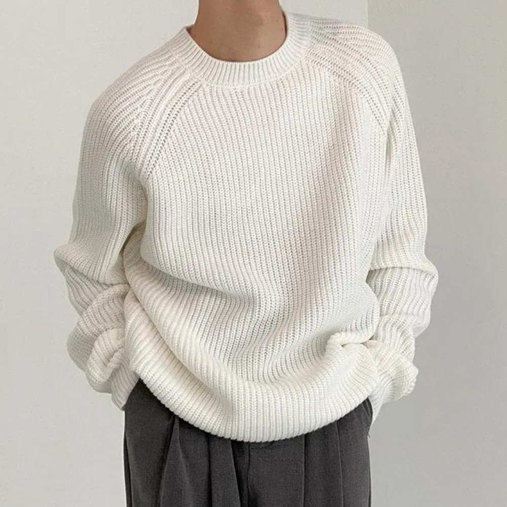 Pull à manches longues décontracté pour hommes 4