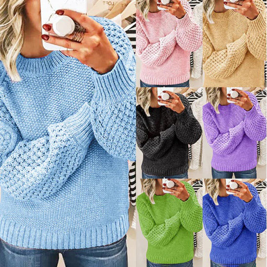 Pull en Laine pour Femme Style Classique 7