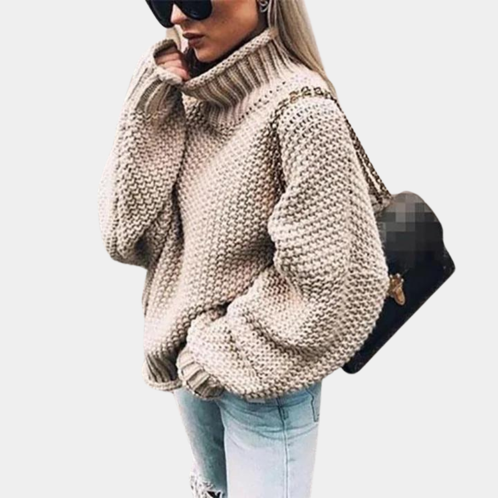 Pull en Tricot Épais pour Femmes 1
