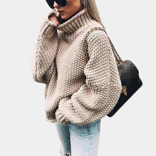 Pull en Tricot Épais pour Femmes 1