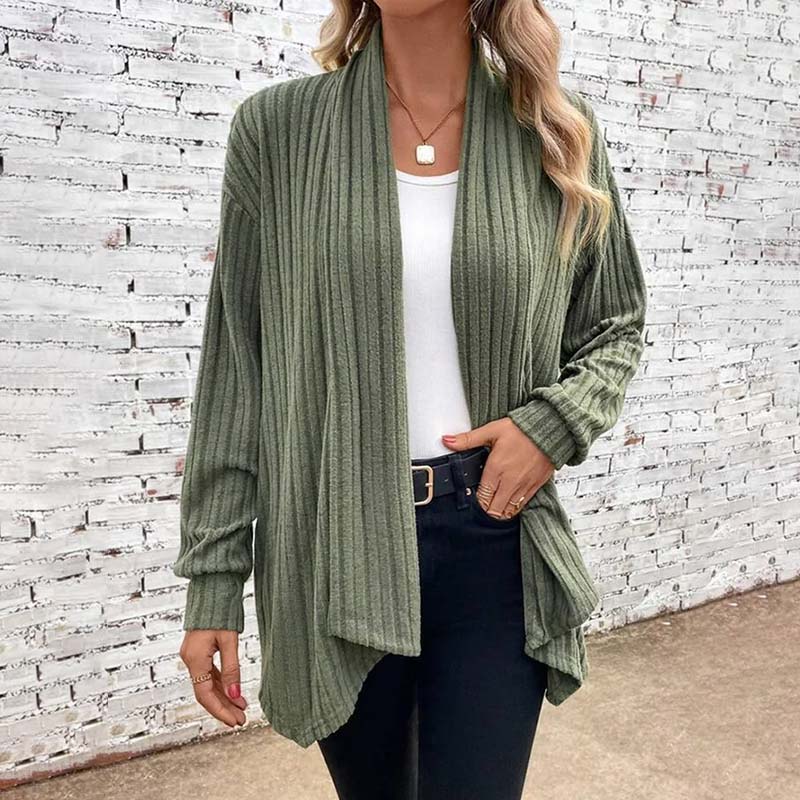 Pull en Tricot Rayé pour Femmes 4