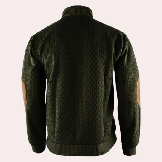 Pull pour hommes avec col à boutons tendance 6