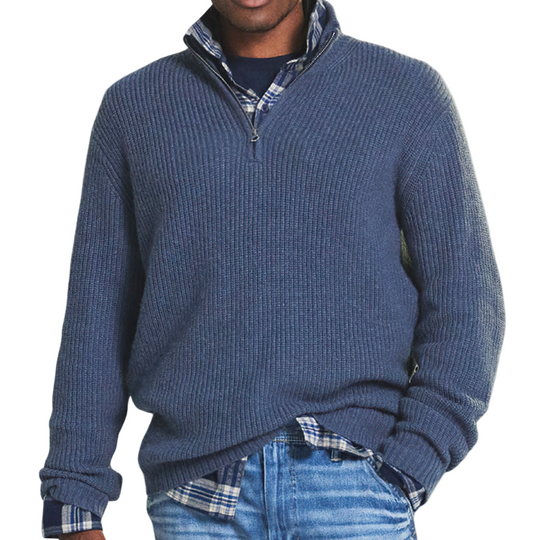 Pull pour hommes classique en tricot 0
