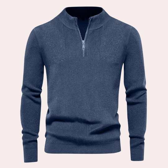 Pull pour hommes classique en tricot 1